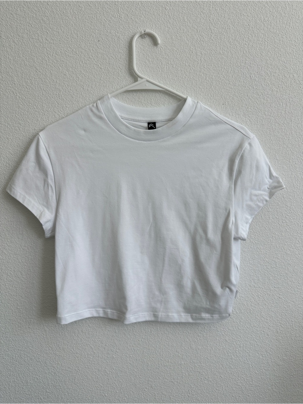 Oner Active White Crewneck Crop Top